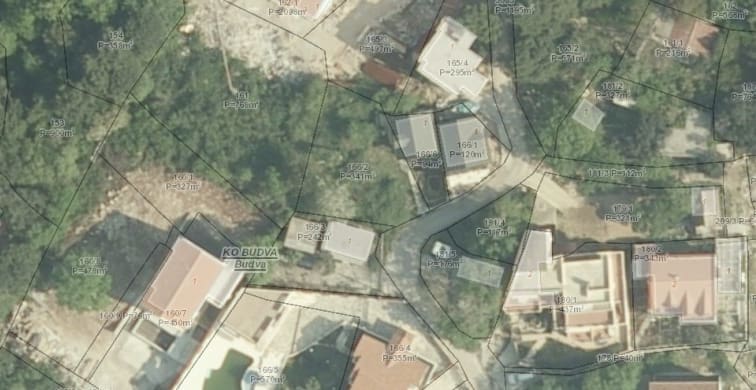 🏞️ Urbanized Plot for Sale in Budva – Sea View, Peaceful Setting, Investment Potential — Budva