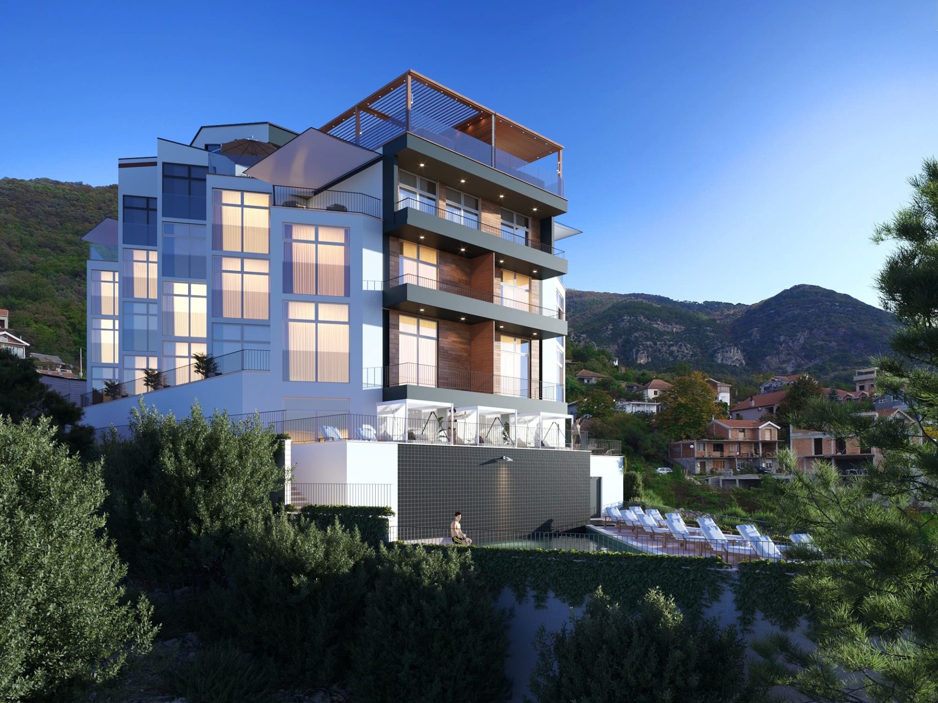 Tivat -brand new apartments for sale — Montenegro
