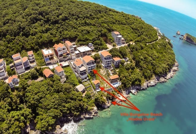 Luxusvilla in Utjeha zu verkaufen – 475 m², Strandjuwel — Montenegro