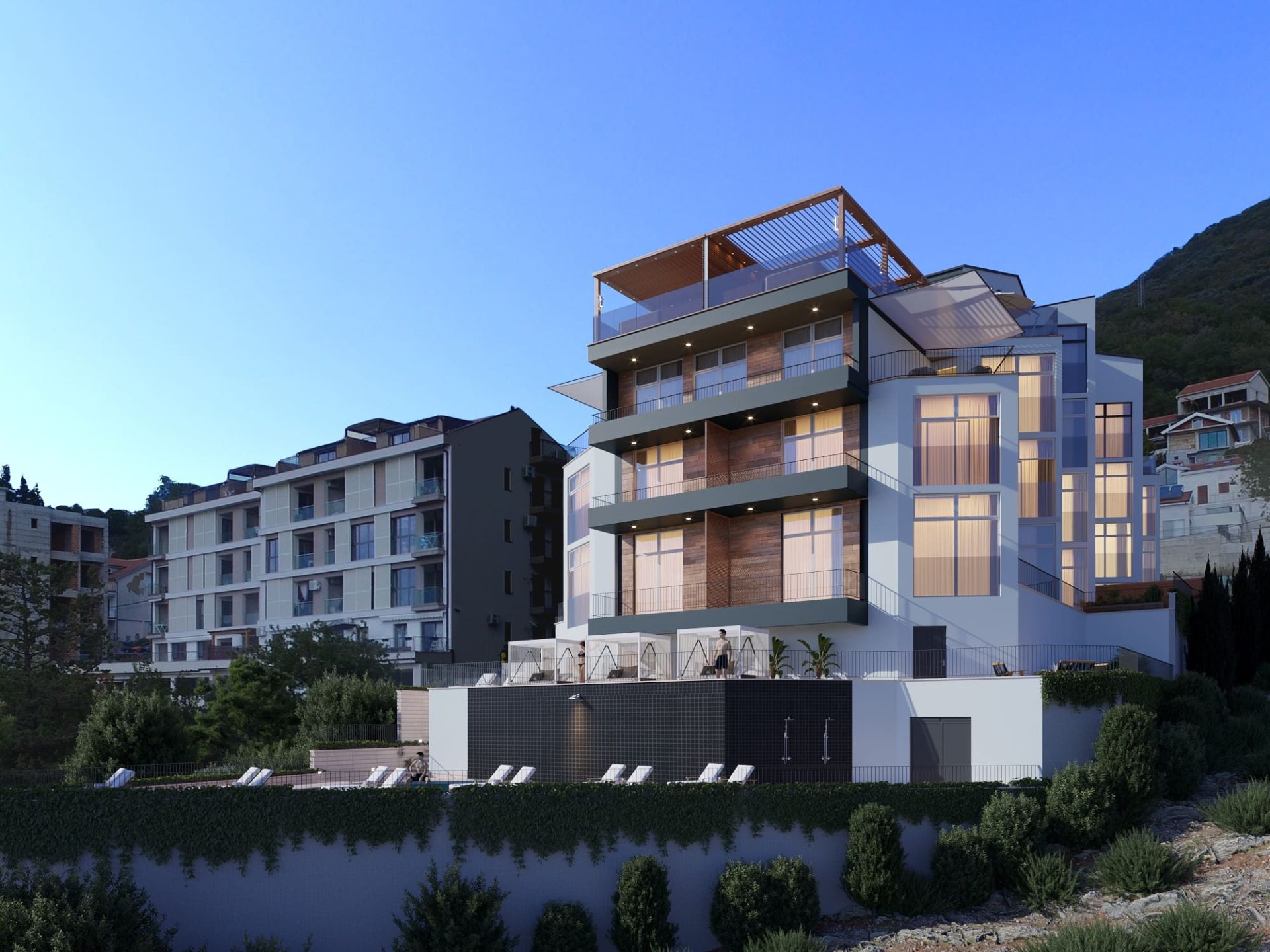 Tivat -brand new apartments for sale — Montenegro