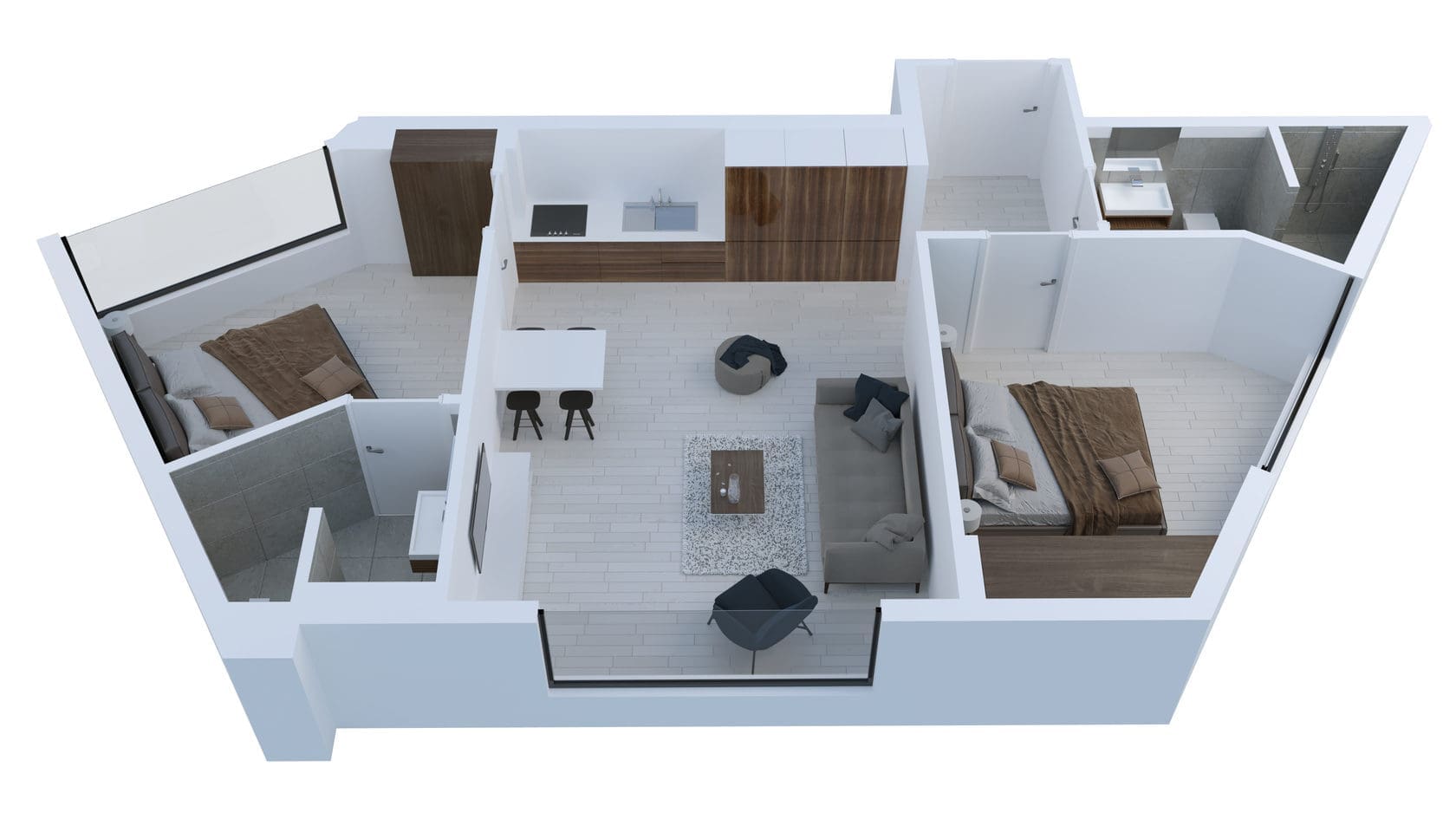 Tivat -brand new apartments for sale — Montenegro
