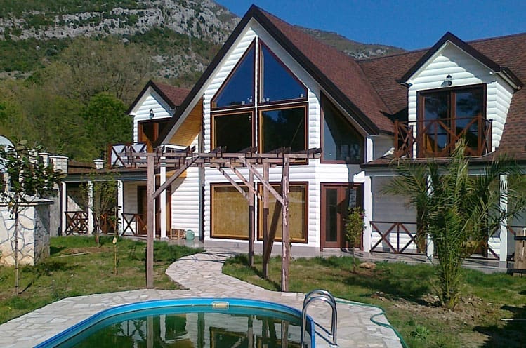 Ratac-Bar, Adriyatik denizi manzaralı eşsiz villa satılık — Karadağ