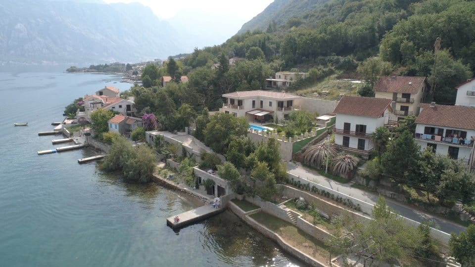 waterfront villa for sale in Boko-Kotor Bay