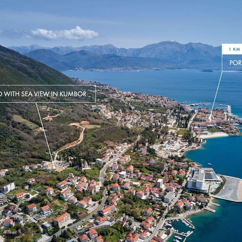 Land for sale in Boko-Kotor Bay — Montenegro