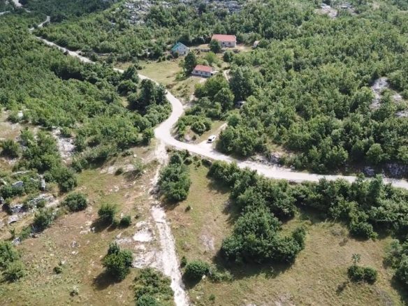 Zemljište na prodaju u Vilusima - Crna Gora