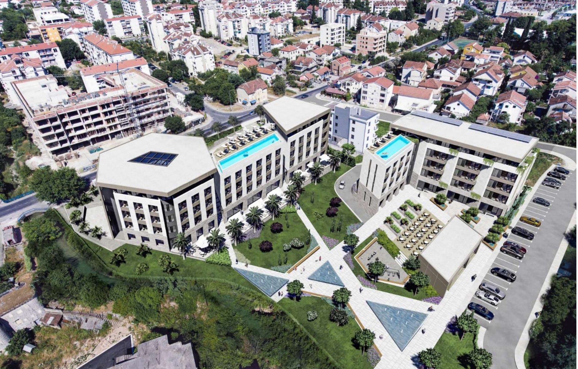 Brand new-elite apartments for sale in Tivat — Montenegro