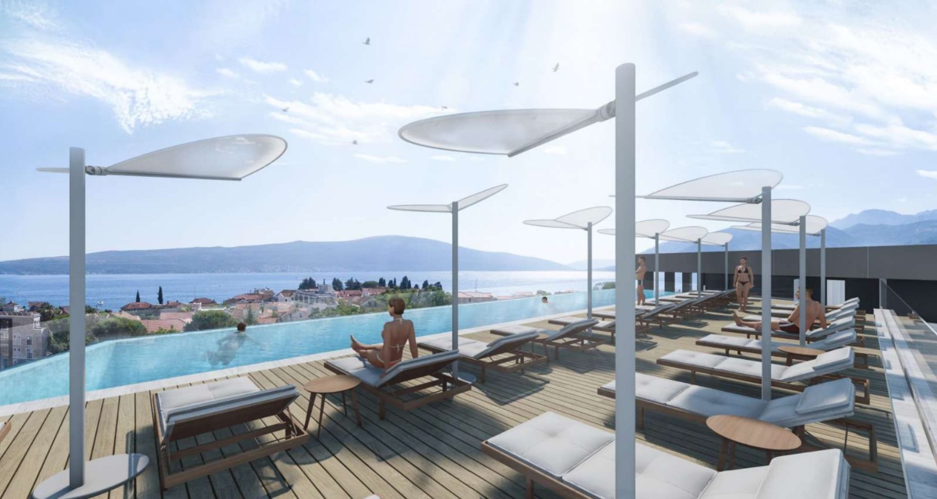 Brand new-elite apartments for sale in Tivat — Montenegro