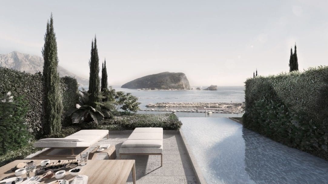 Luxus-Neubauwohnungen in Budva — Montenegro