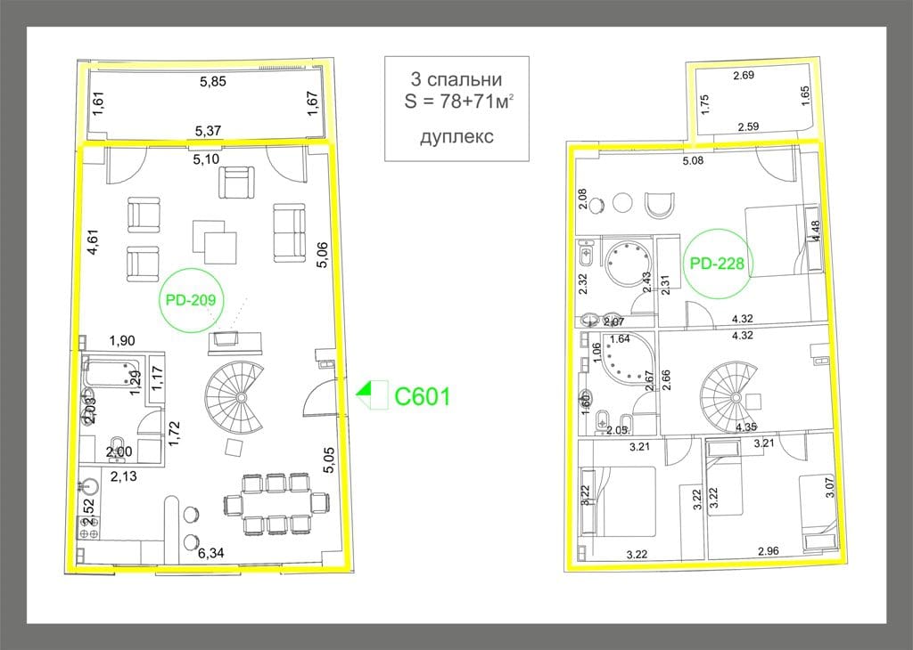 Luxuswohnung in Becici zu verkaufen — Montenegro
