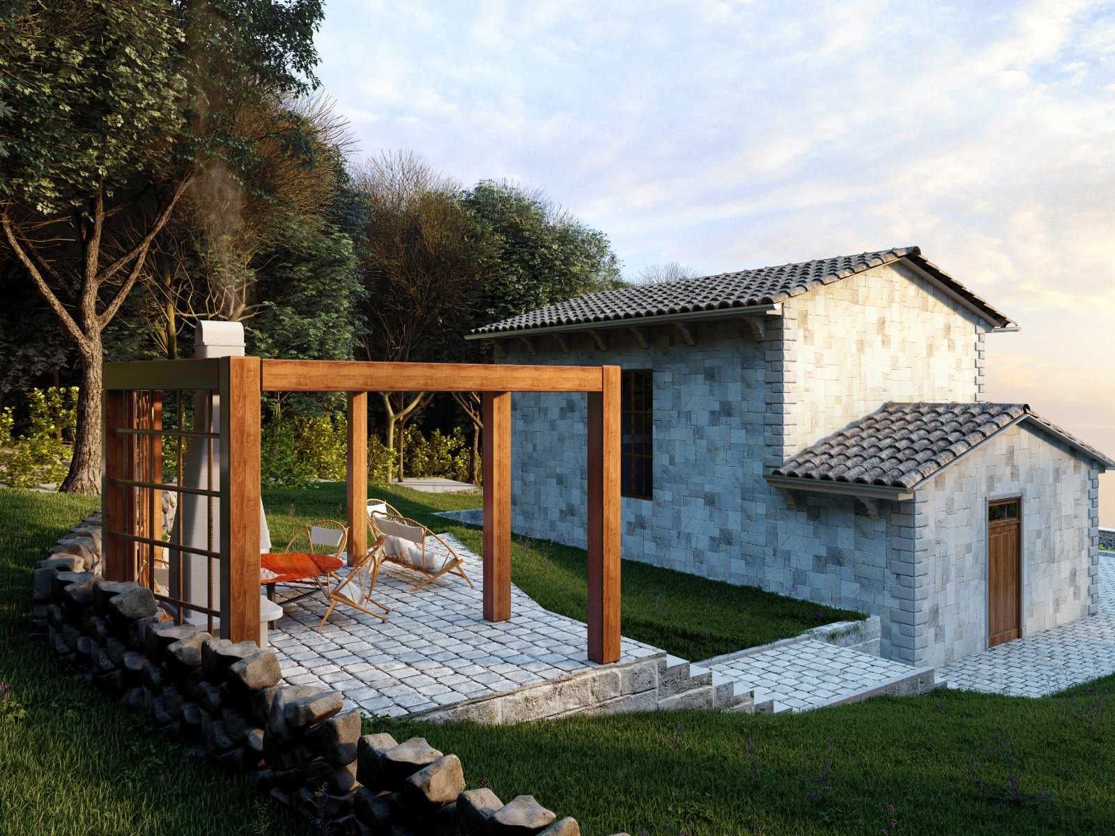 Sunny house for sale in Krimovica — Montenegro