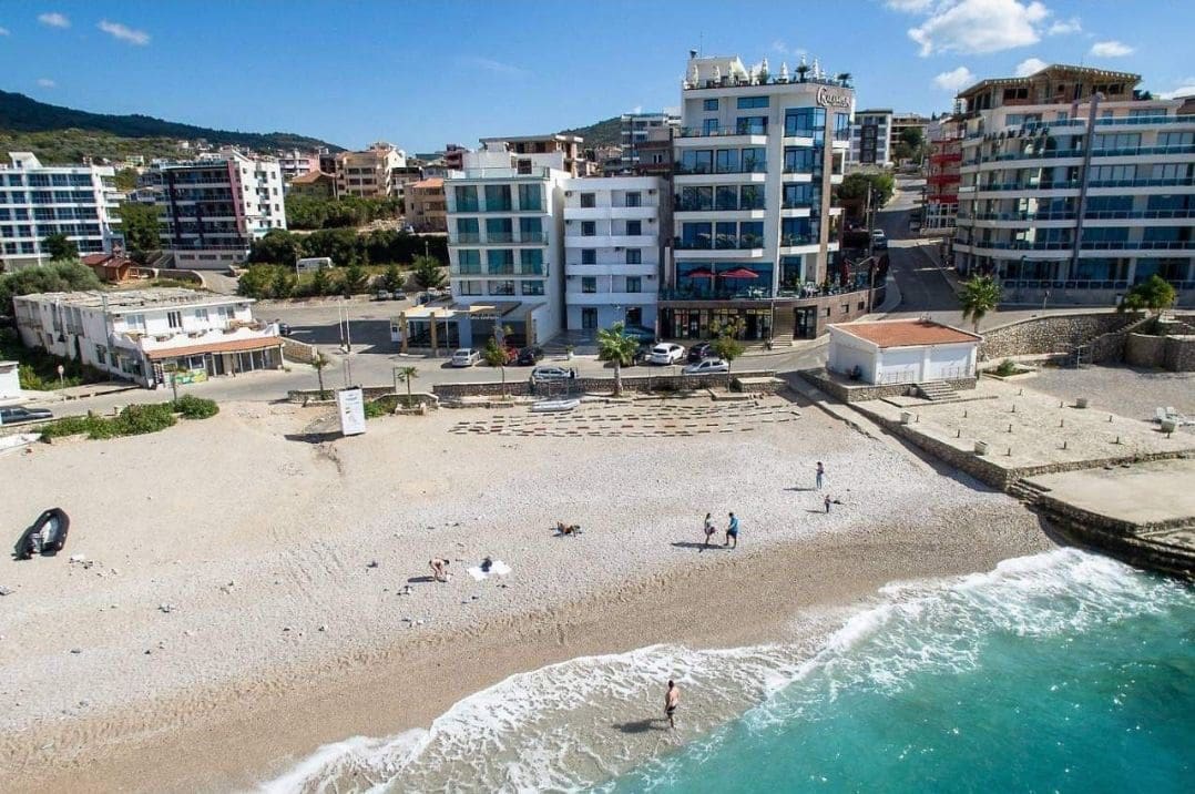 Seafront hotel for sale in Dobra Voda — Montenegro