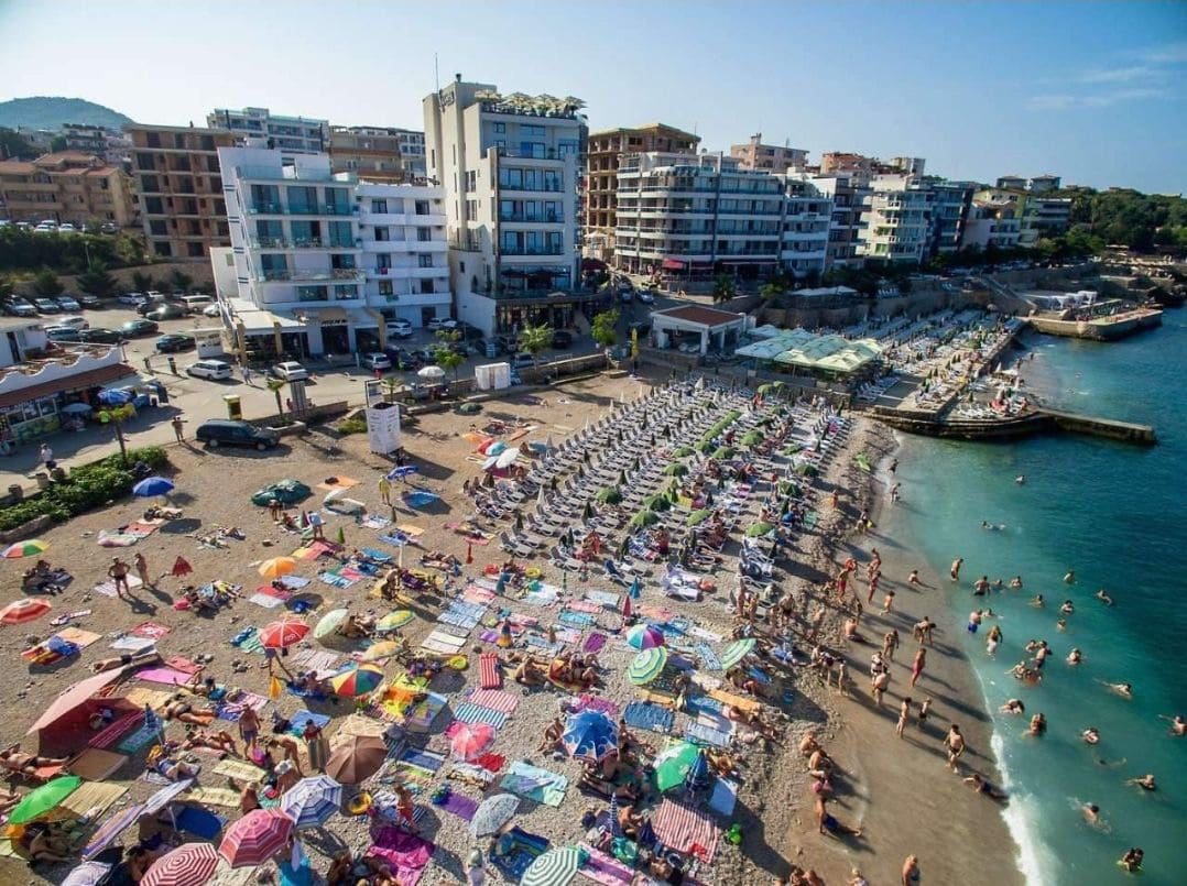 Seafront hotel for sale in Dobra Voda — Montenegro