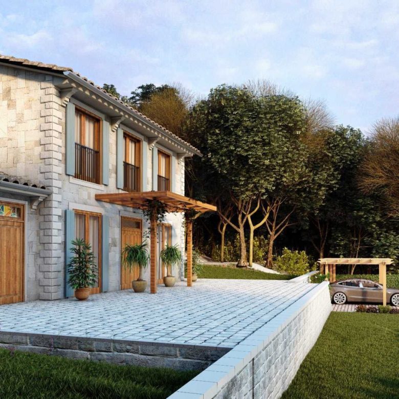 Sunny house for sale in Krimovica — Montenegro