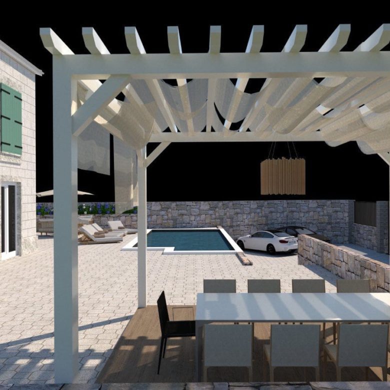 Sunny house for sale in Krimovica — Montenegro