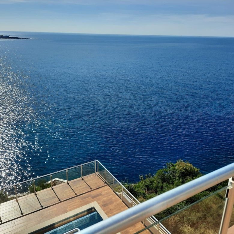 Seafront villa for sale in Dobra Voda — Montenegro