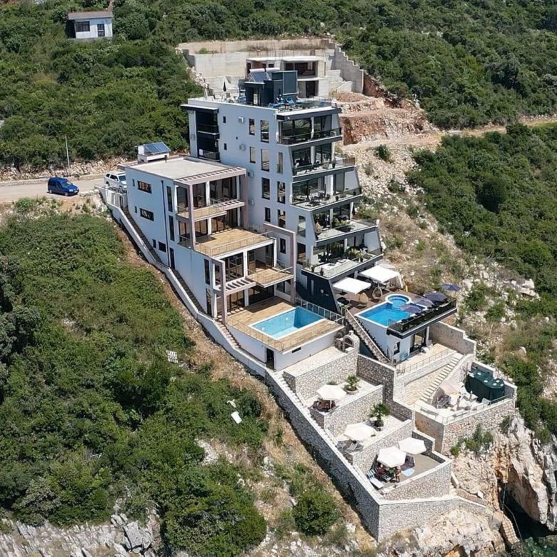 Seafront villa for sale in Dobra Voda — Montenegro