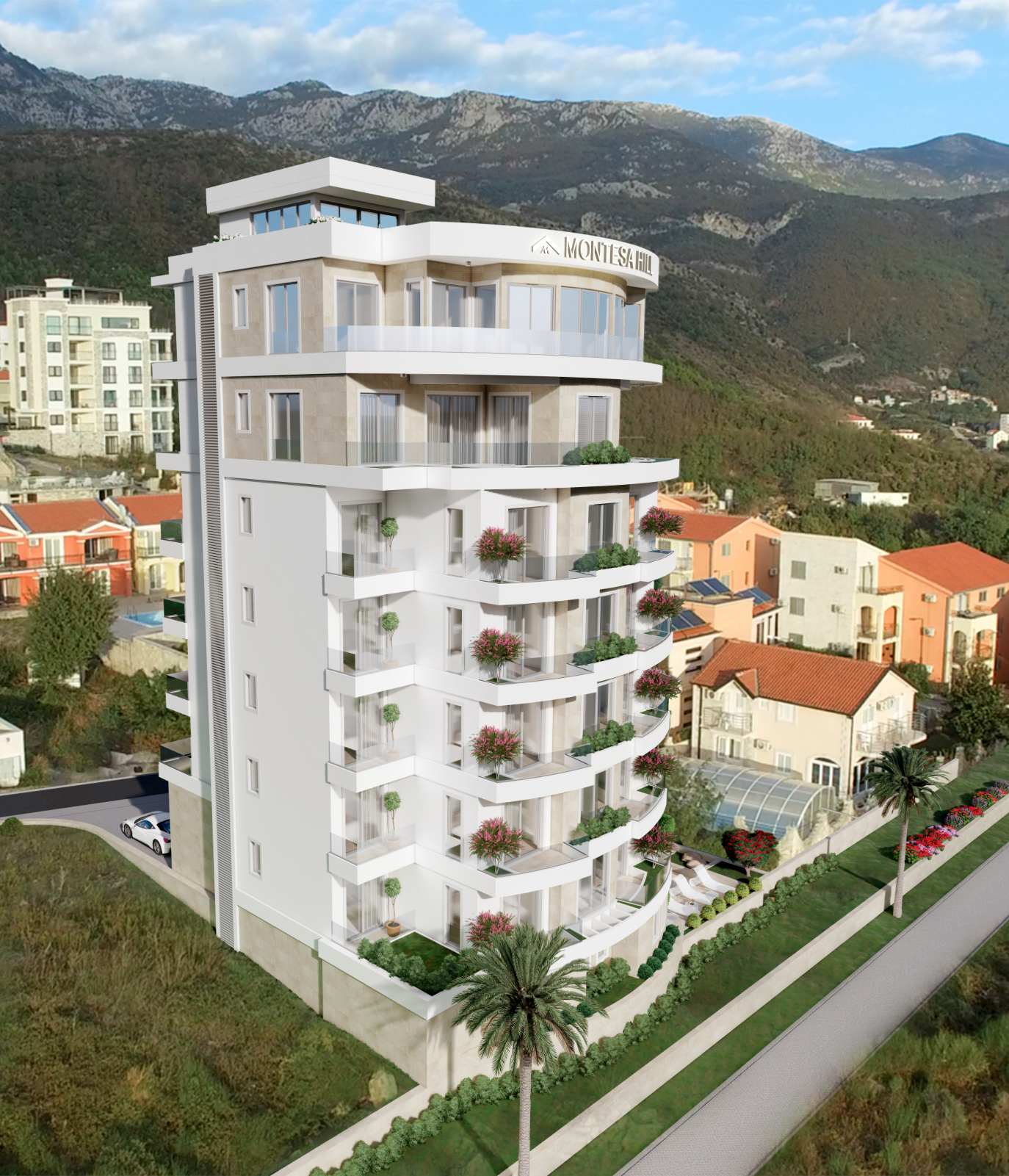 Wohnungen zum Verkauf in Becici — Montenegro