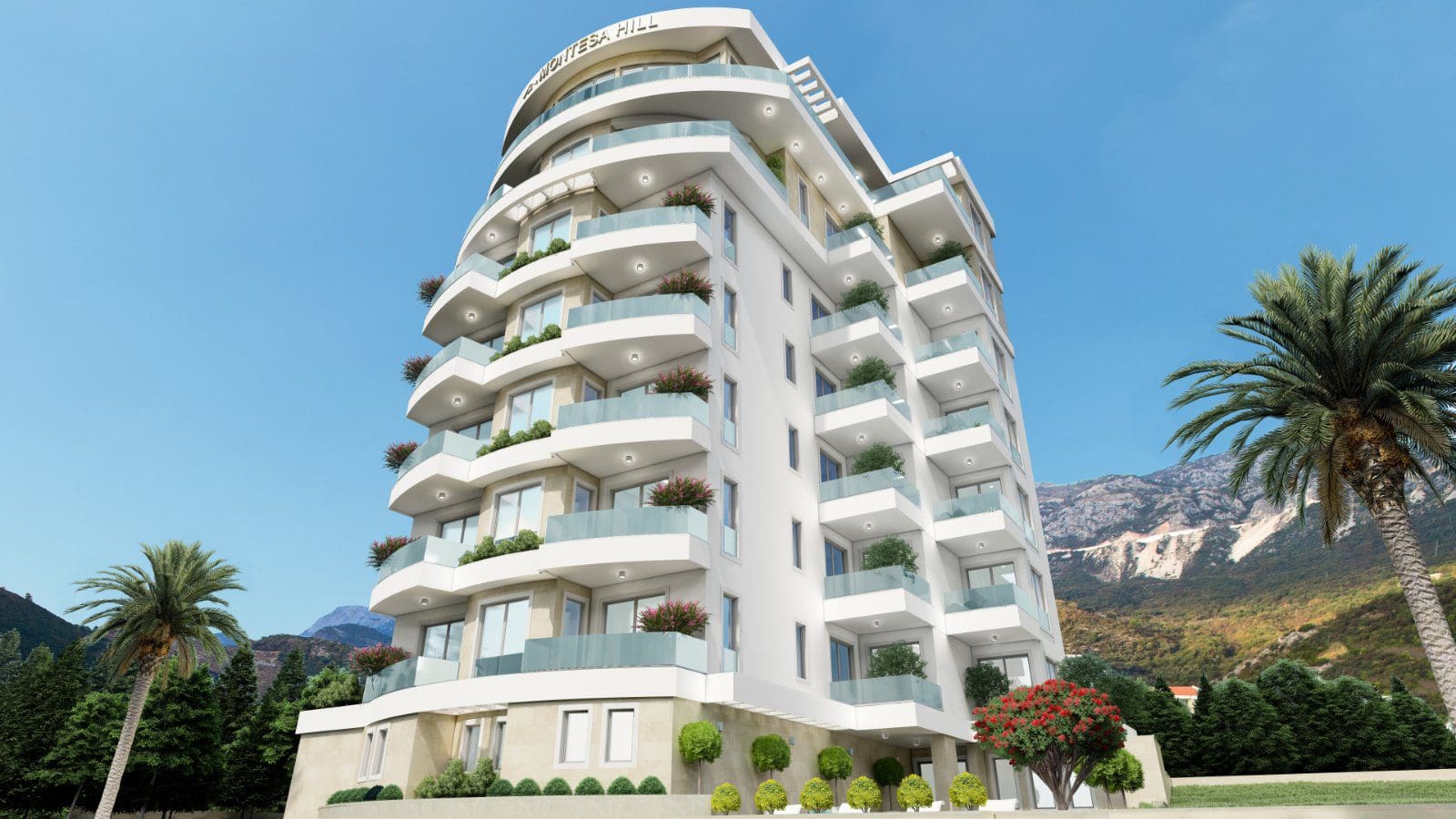 Wohnungen zum Verkauf in Becici — Montenegro