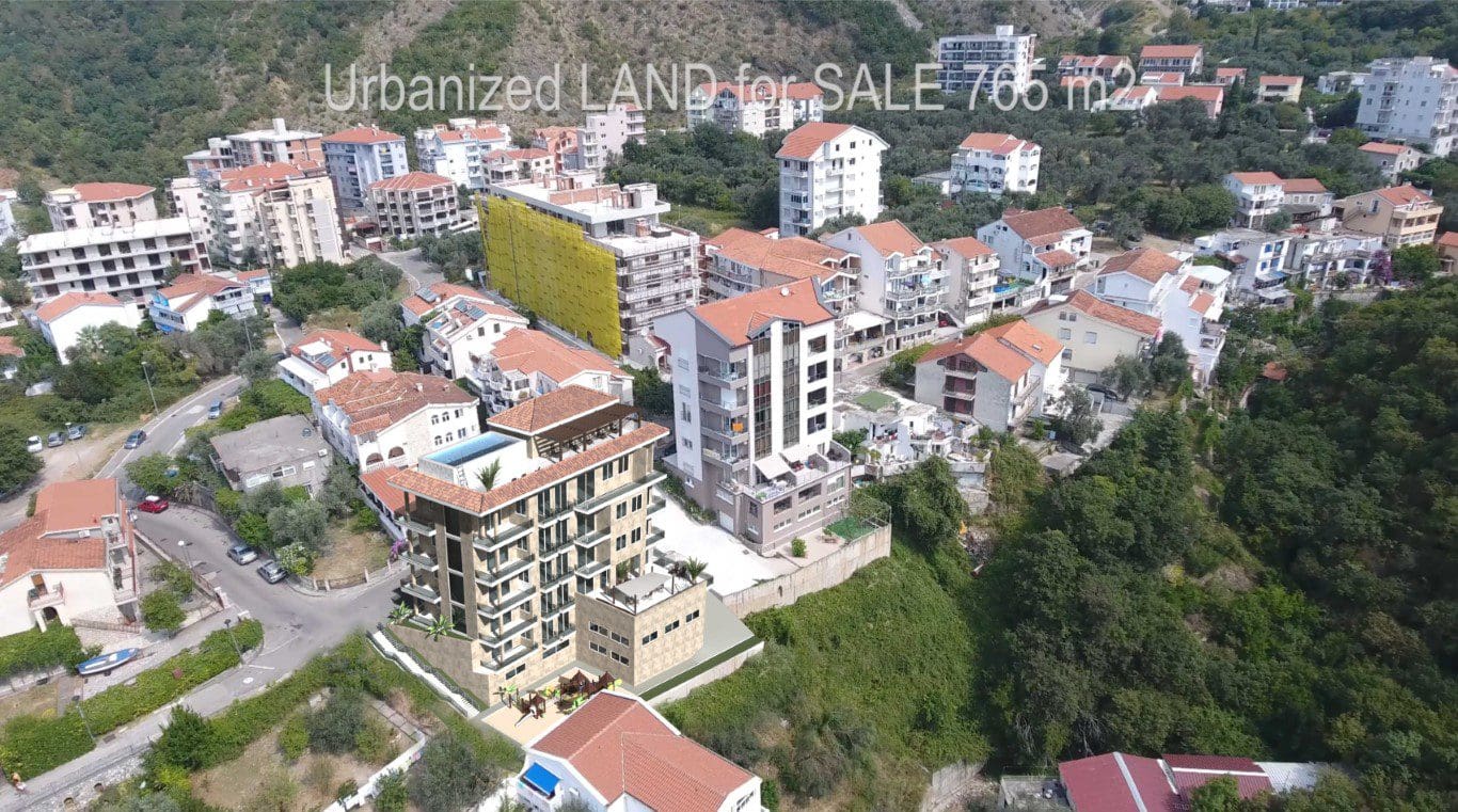 Land plot for sale in Becici – Montenegro — Becici
