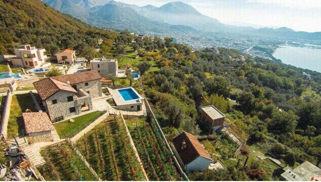 🏡 Villa for Sale in Šušanj – Luxury Stone Home with Sea View & Pool — Montenegro