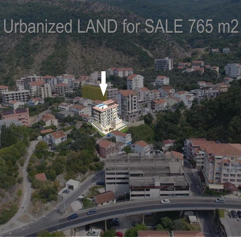 Land plot for sale in Becici – Montenegro — Becici