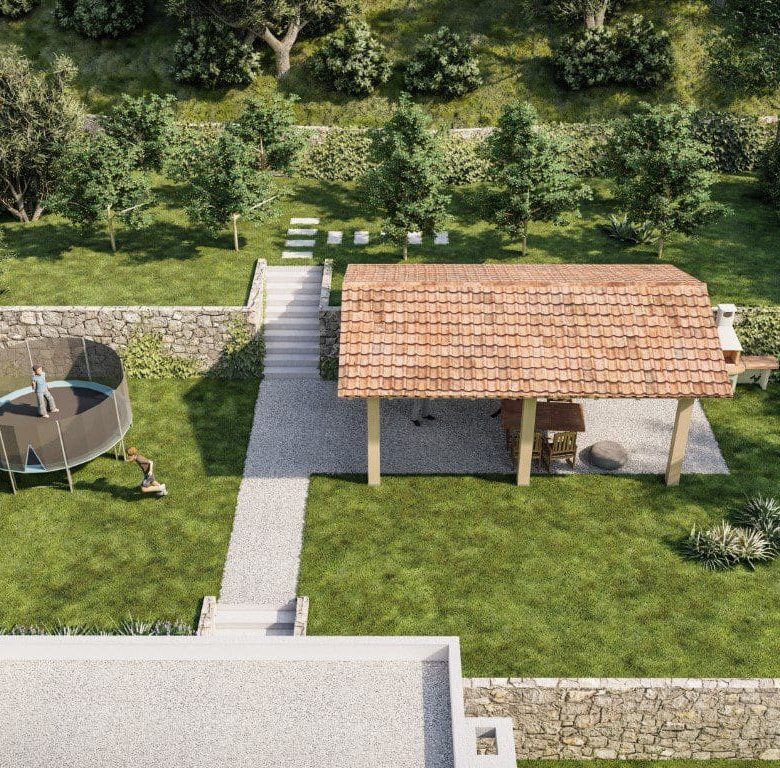Luxusvillen in der Gegend von Budva zu verkaufen — Montenegro