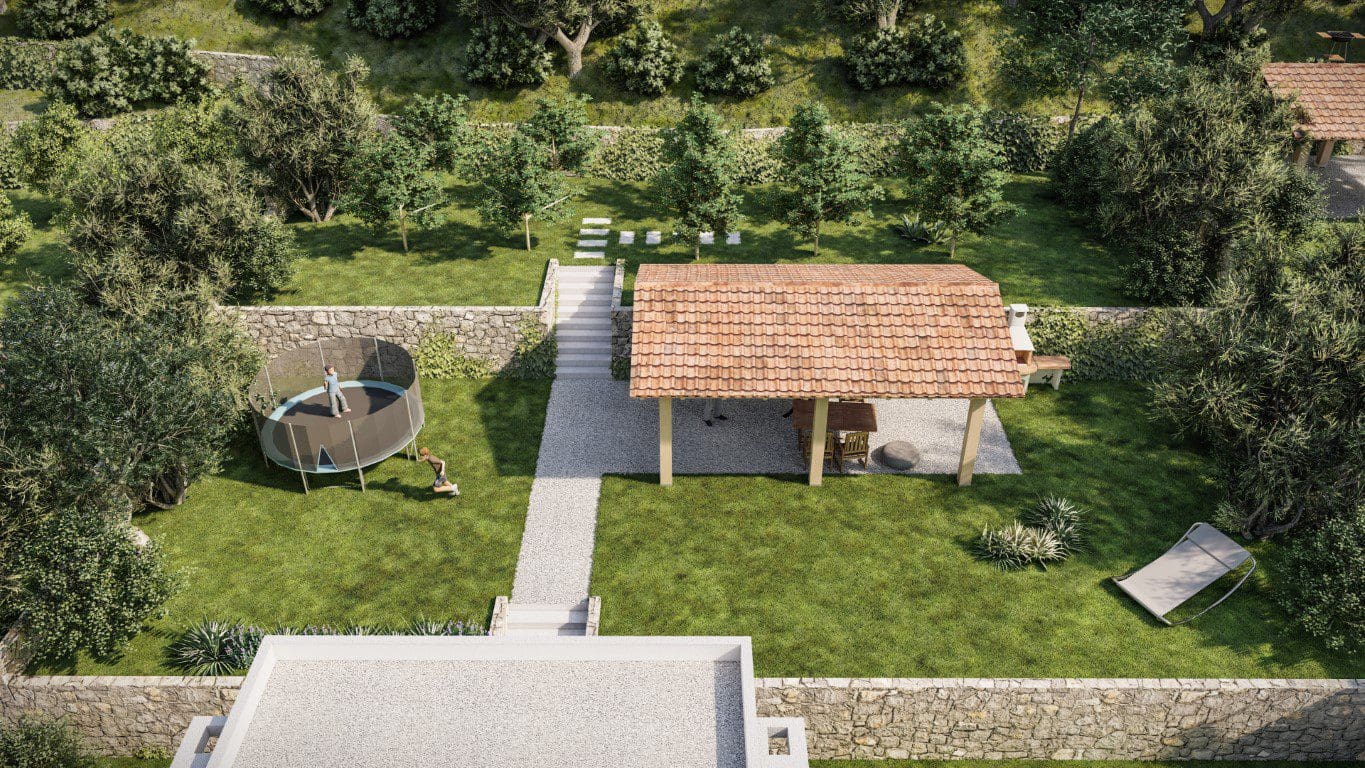 Luxusvillen in der Gegend von Budva zu verkaufen — Montenegro