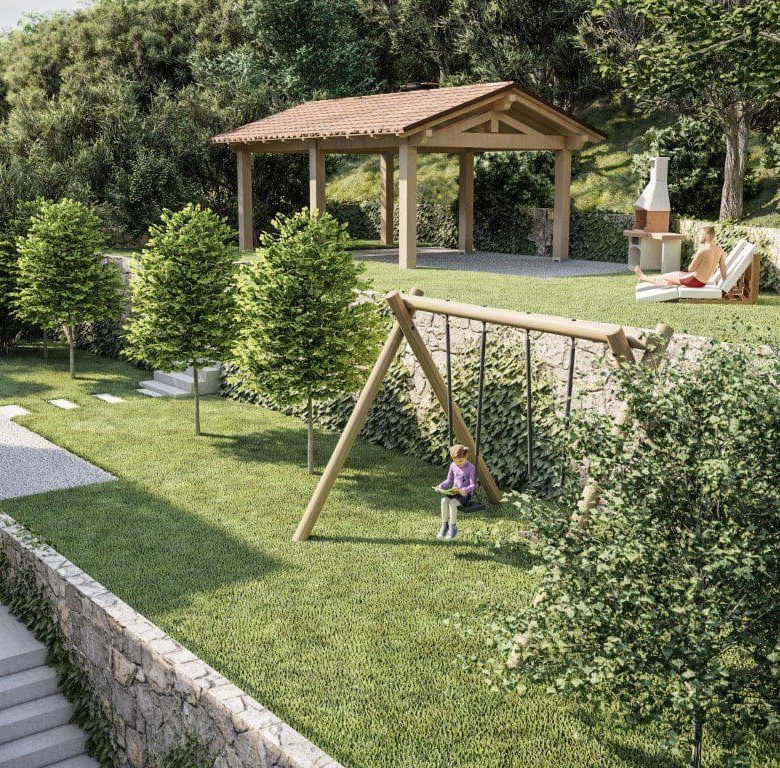 Luxusvillen in der Gegend von Budva zu verkaufen — Montenegro
