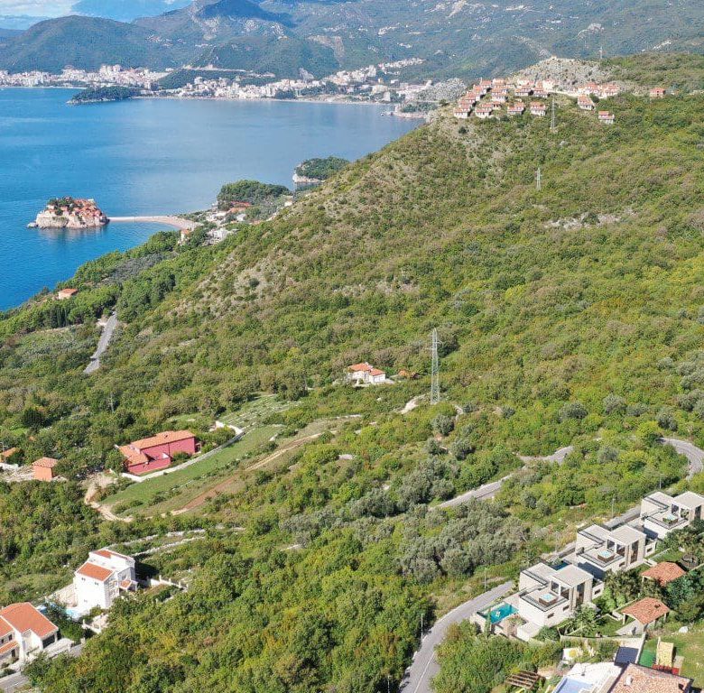 Luxusvillen in der Gegend von Budva zu verkaufen — Montenegro