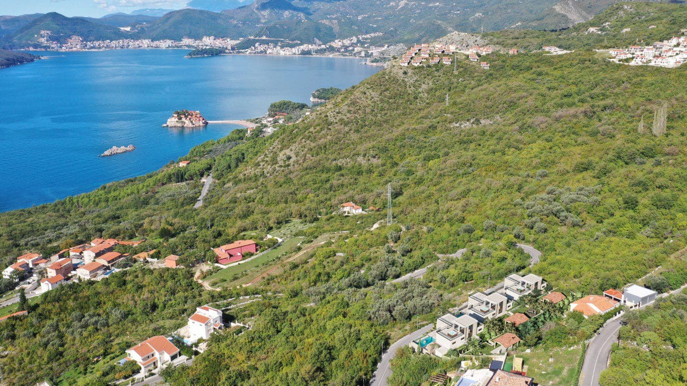 Luxusvillen in der Gegend von Budva zu verkaufen — Montenegro