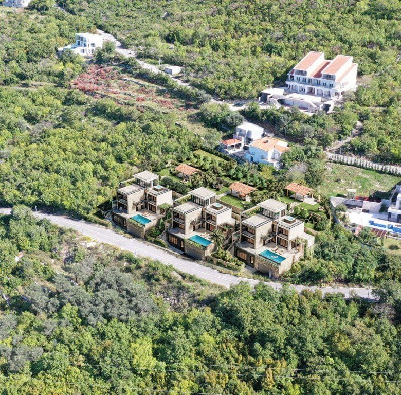Luxusvillen in der Gegend von Budva zu verkaufen — Montenegro