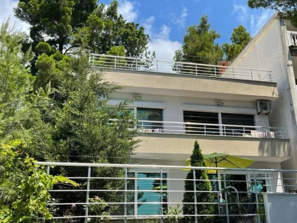 House with pool in pine forest near Bar