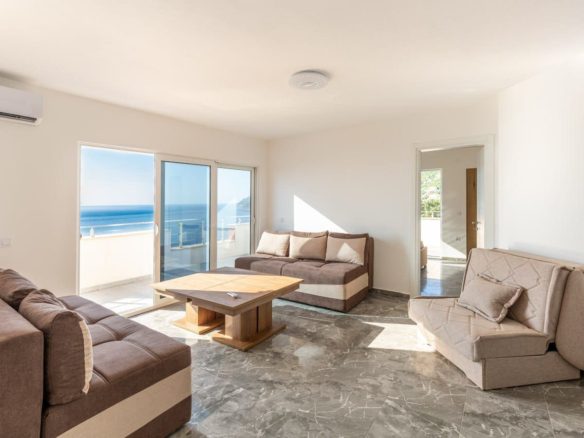 Panoramic 2-Bedroom Apartment for Sale in Dobra Voda