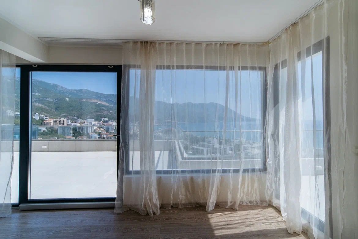 Luxury Penthouse with Panoramic Sea Views in Budva-Becici — Montenegro