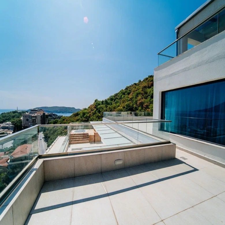 Luxury Penthouse with Panoramic Sea Views in Budva-Becici — Montenegro
