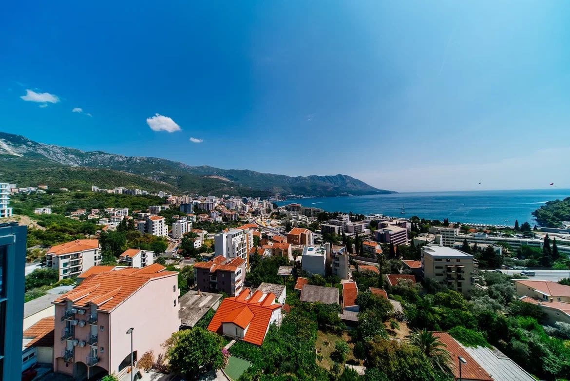 Luxury Penthouse with Panoramic Sea Views in Budva-Becici — Montenegro