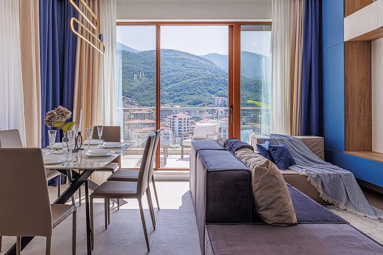 A Premium Apartment in a Complex with a Pool — Montenegro