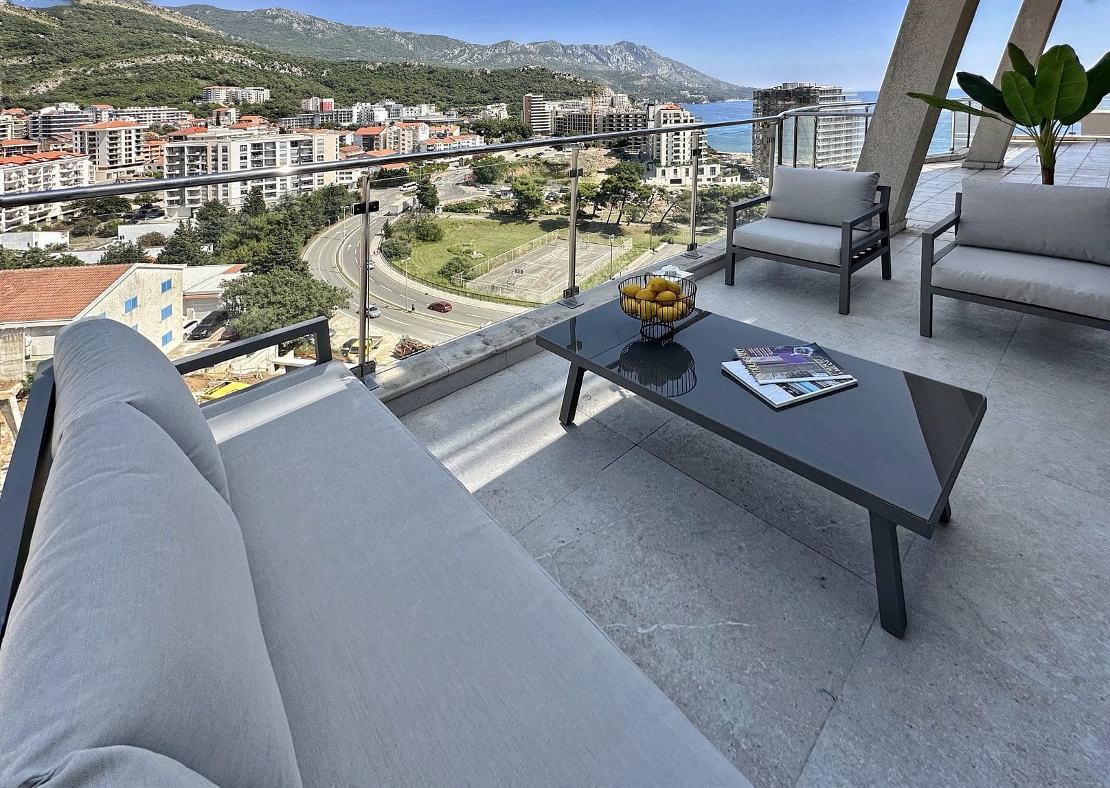 A Premium Apartment in a Complex with a Pool — Montenegro