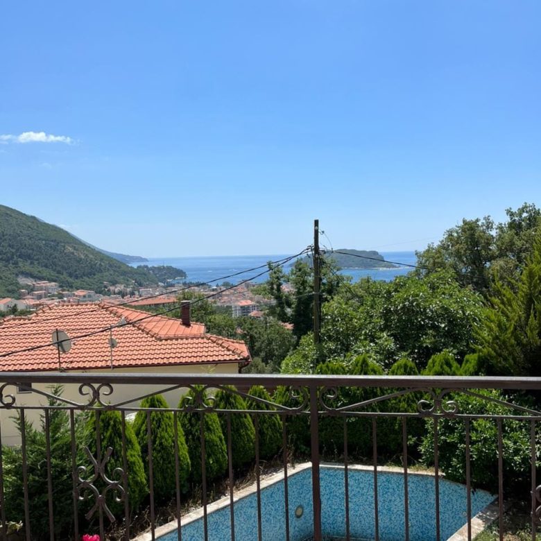 Family House with Pool for Sale in Budva — Montenegro
