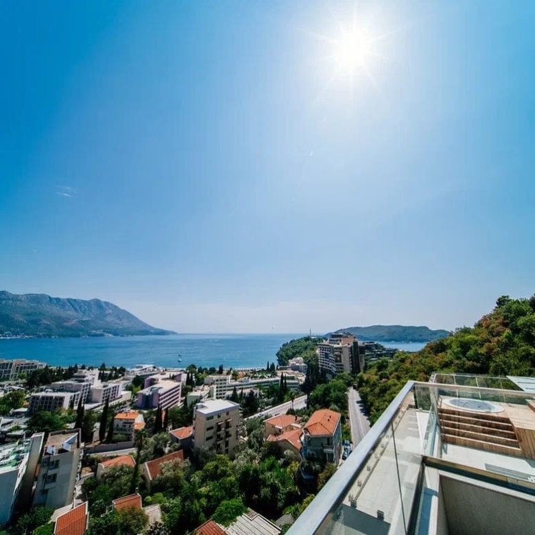Luxury Penthouse with Panoramic Sea Views in Budva-Becici — Montenegro