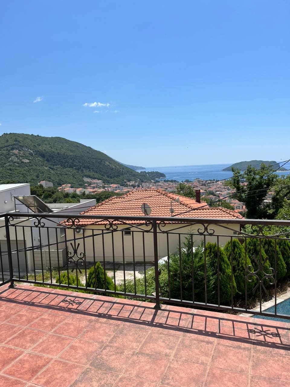 Family House with Pool for Sale in Budva — Montenegro
