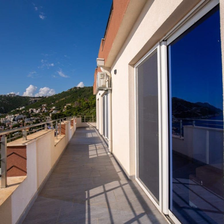 Panoramic 2-Bedroom Apartment for Sale in Dobra Voda — Montenegro