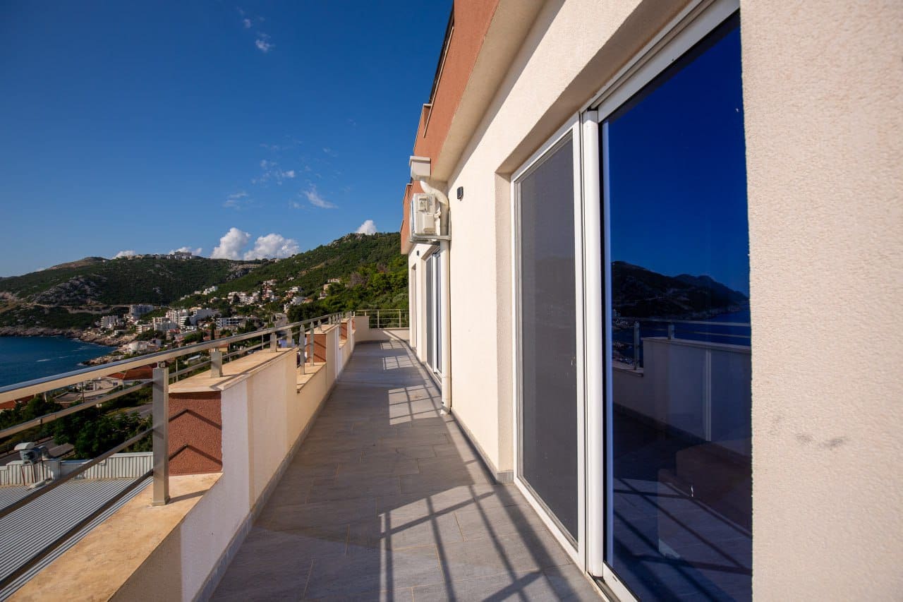 Panoramic 2-Bedroom Apartment for Sale in Dobra Voda — Montenegro