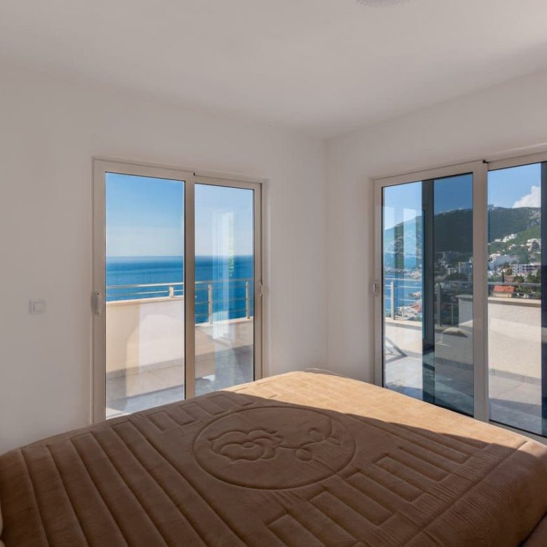 Panoramic 2-Bedroom Apartment for Sale in Dobra Voda — Montenegro