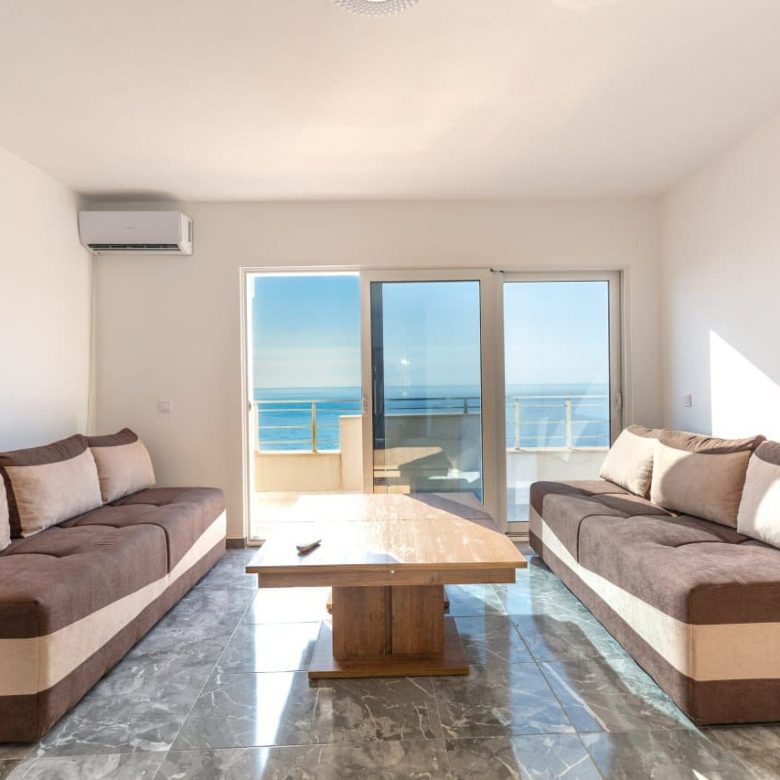 Panoramic 2-Bedroom Apartment for Sale in Dobra Voda — Montenegro