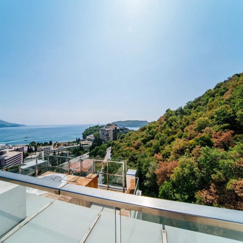Luxury Penthouse with Panoramic Sea Views in Budva-Becici — Montenegro