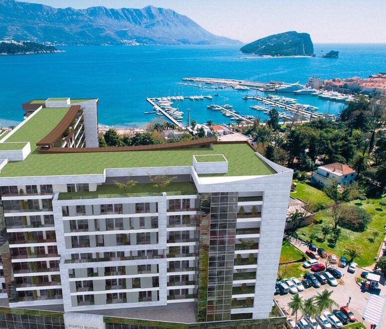 Porto Budva Penthouse 131m² with Panoramic Sea & Old Town Views