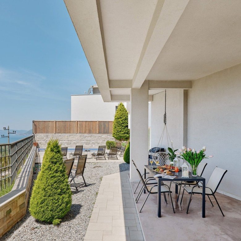 Luxurious Villa with Panoramic Views in Tivat — Montenegro
