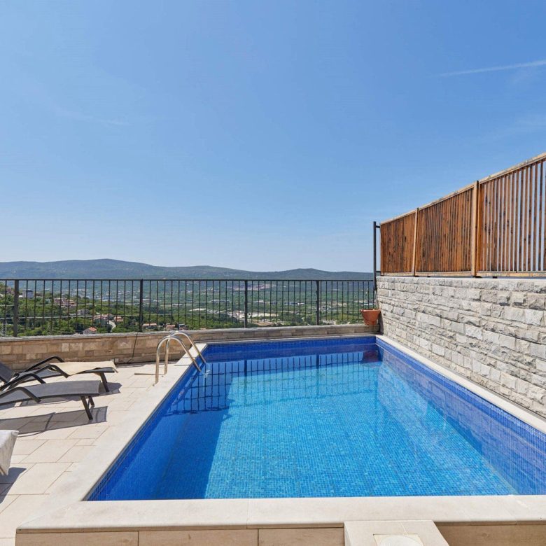 Luxurious Villa with Panoramic Views in Tivat — Montenegro