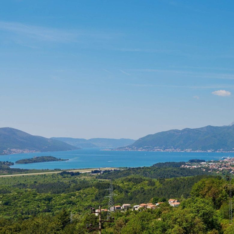Luxurious Villa with Panoramic Views in Tivat — Montenegro